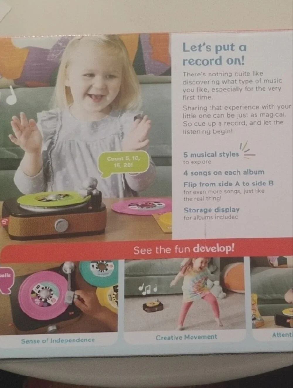 Fisher-Price Rockin Record Player